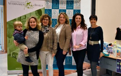 Gran éxito en la “II Fiesta Infantil Solidaria de Navidad” organizada por el Colegio de Veterinarios de Sevilla