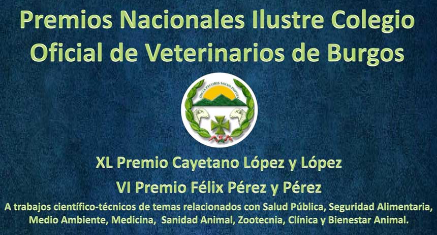 Premios Nacionales Ilustre Colegio Oficial de Veterinarios de Burgos 2024