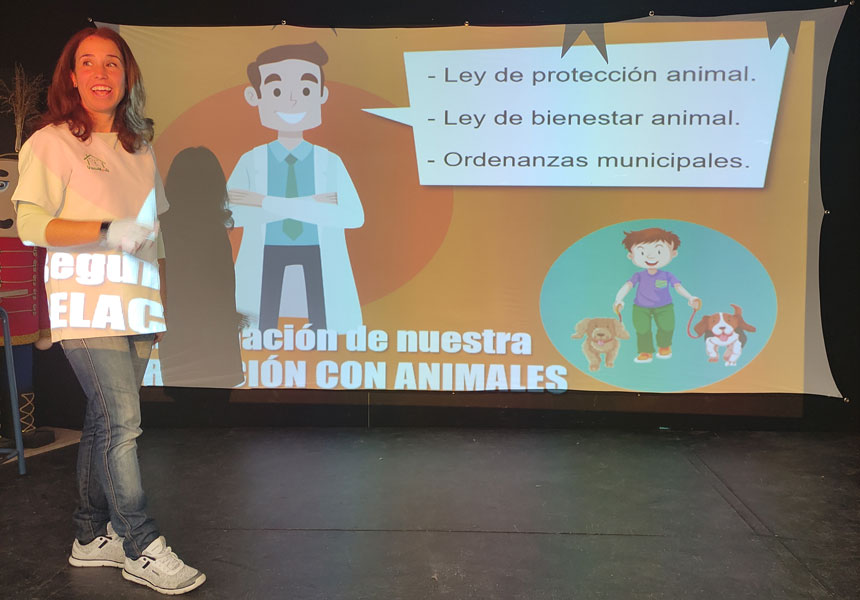 Más de 380 alumnos del CEIP Beatriz Galindo asisten a las charlas sobre “Tenencia Responsable de Animales” organizadas por el ICOV de Sevilla