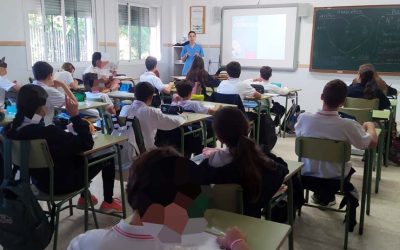 Alumnos del Colegio San Alberto Magno aprenden sobre “Tenencia Responsable de Animales” gracias a la Asociación “Veterinarios de Sevilla”