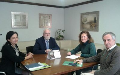 Reunión del ICOV de Sevilla con la Delegada de Salud